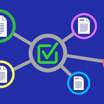 truthfinder features and benefits background check services green checked sign folders papers around